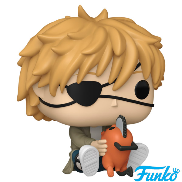 Funko POP #1971 Chainsaw Man Denji with Pochita Figure